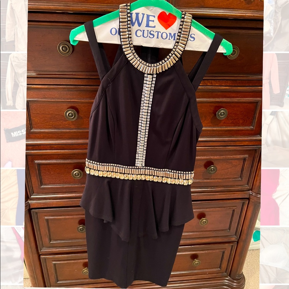 Bebe Peplum Dress